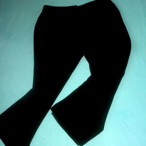 JONES WEAR SUIT fully lined flared pants office or dressy black NEW size 14